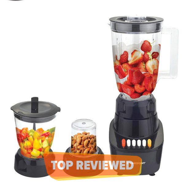 Westpoint Blender & Dry Mill 3 In 1 (Unbreakable) - Wf-333