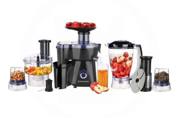 Westpoint Food Processor 9 In 1 Black Color - Wf-3804