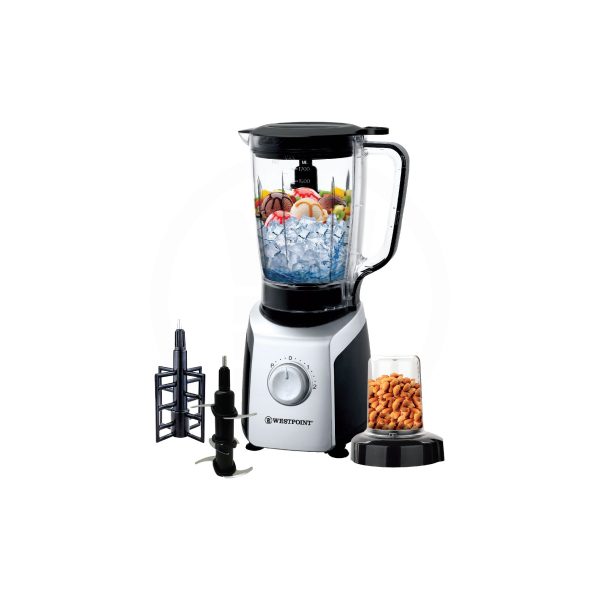 Westpoint Blender 3 In 1 With Ice Crasher 800 Watt New Model - Wf-370