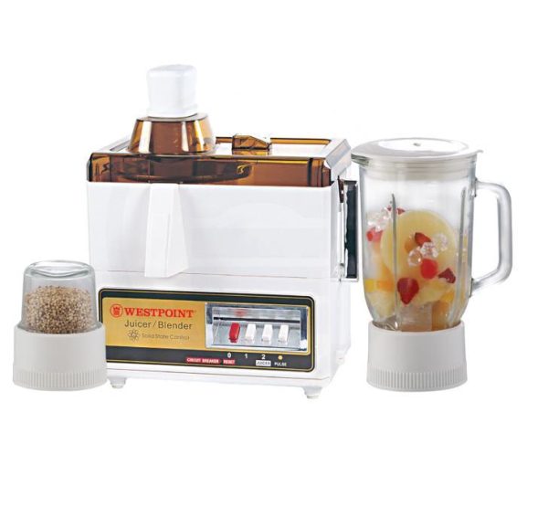 Westpoint Juicer, Blender & Dry Mill (3 In1) - Wf-7701