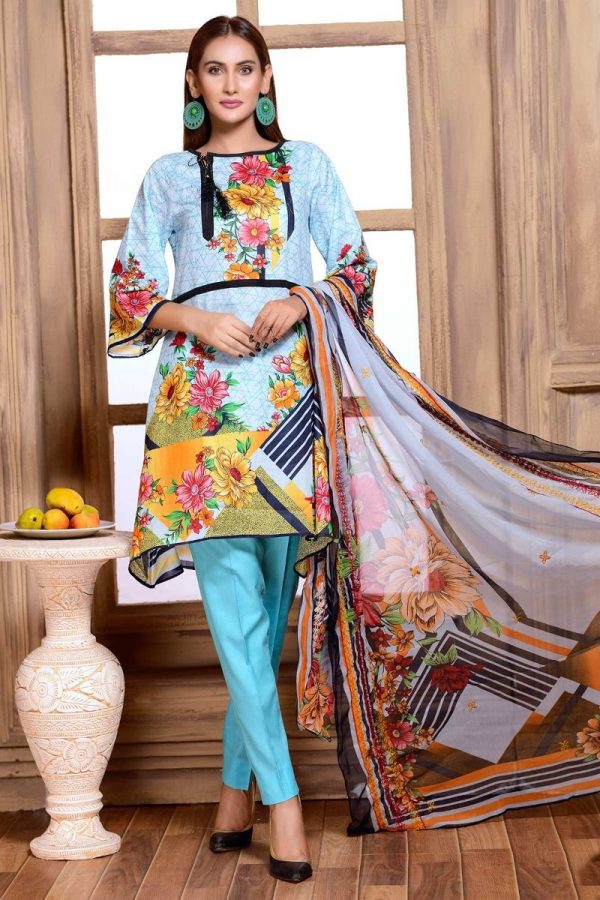 Sitara Studio Shifli Dupatta Universal Designer Lawn 77 B