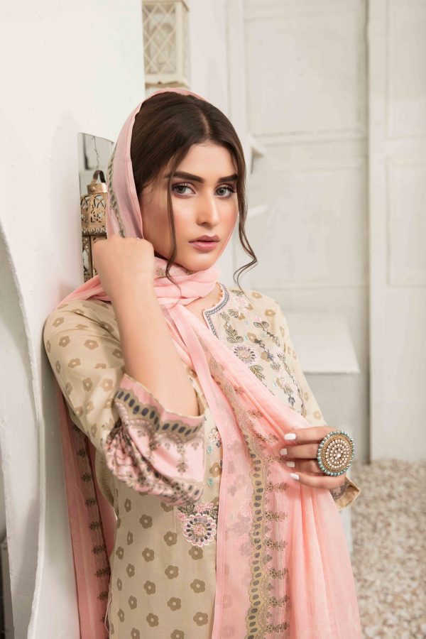 Tawakkal Esfir Embroidered Digital Print Lawn Collection - D-1591 - Image 4