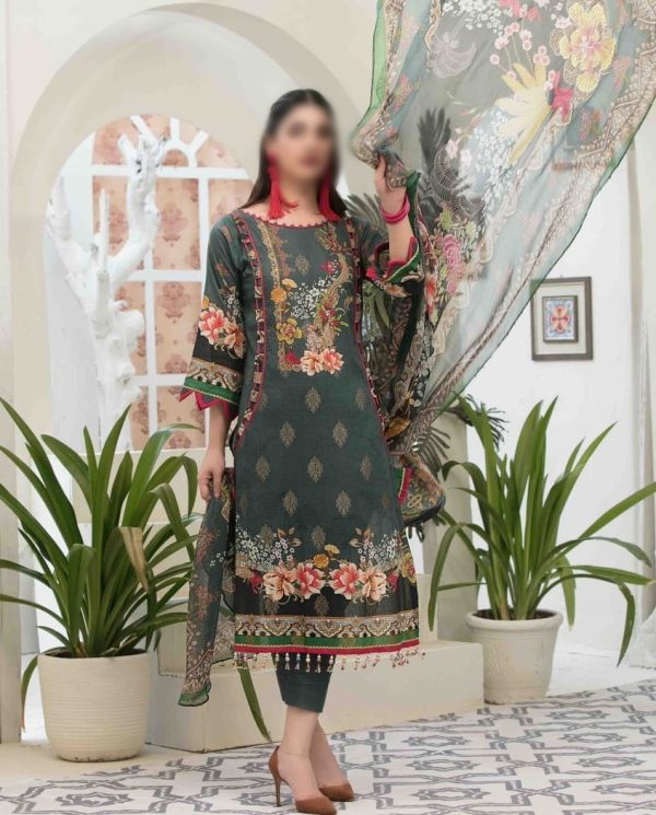 TAWAKKAL Ufara Lawn Banarsi Collection - D-5926