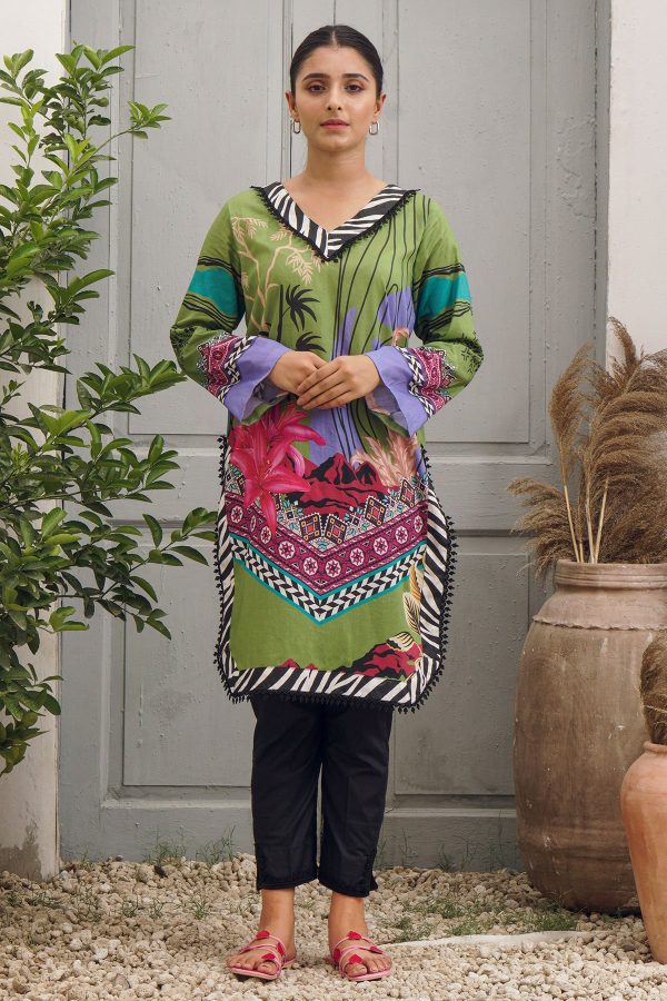 MOTIFZ DIGITAL PRINTED LAWN UNSTITCHED BOLD-LINE 2974