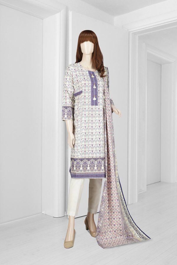 Saya Printed Lawn 2 Piece (Kameez Dupatta) UP-2108-20B