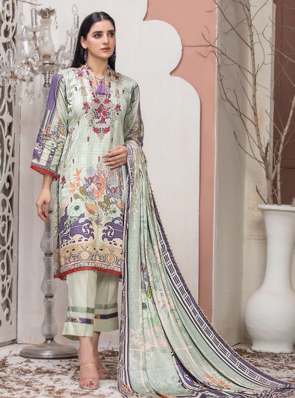 MTF THE NEW VINTAGE DIGITAL PRINTED & EMBROIDERED LILEN QUTAIL COLLECTION MNV-02