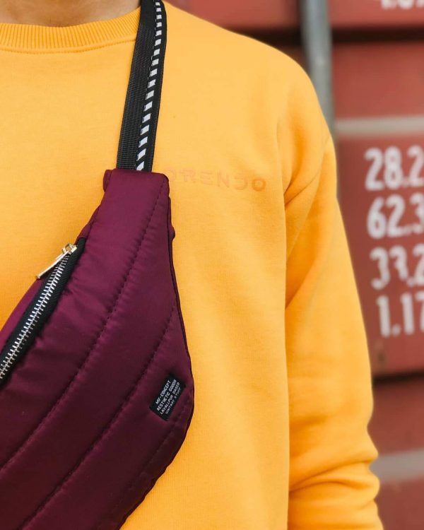 Offbeat Dark Burgundy Fannypack