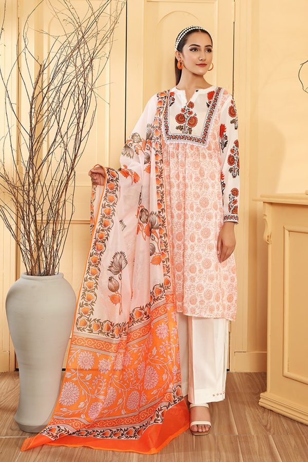 Nishatlinen Printed 2 Pices 42101314