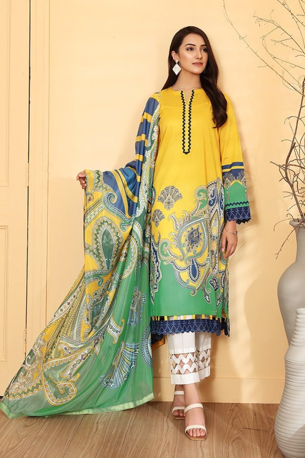 Nishatlinen Printed 3 Pices 42101339