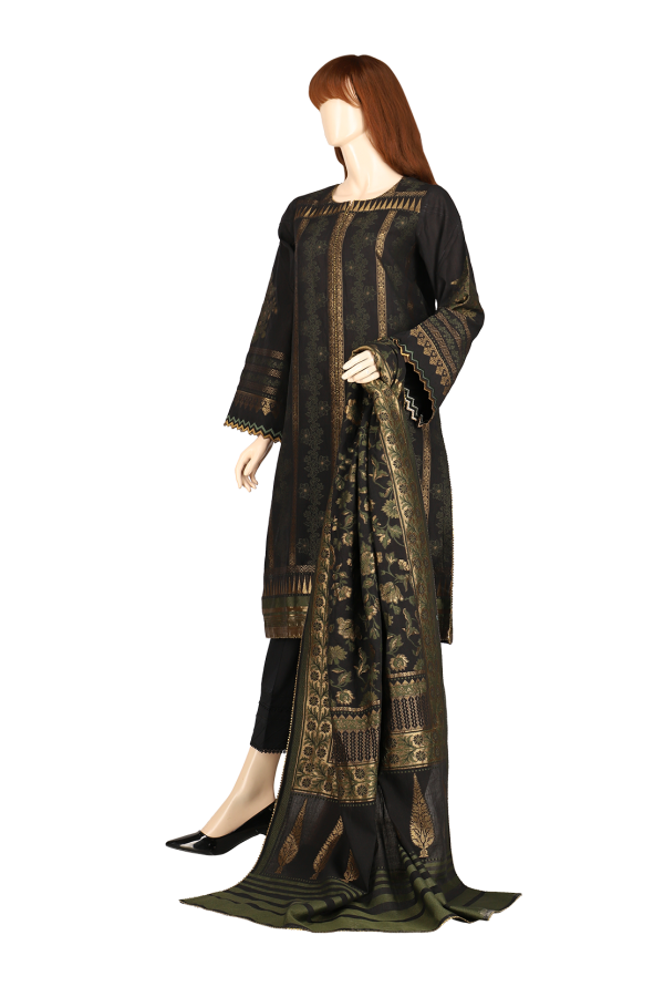 Saya Jacquard Lawn 3 Piece UB-2026-06B - Image 2