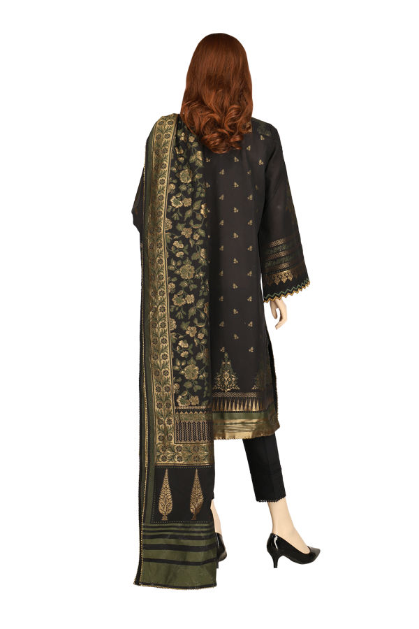 Saya Jacquard Lawn 3 Piece UB-2026-06B - Image 3