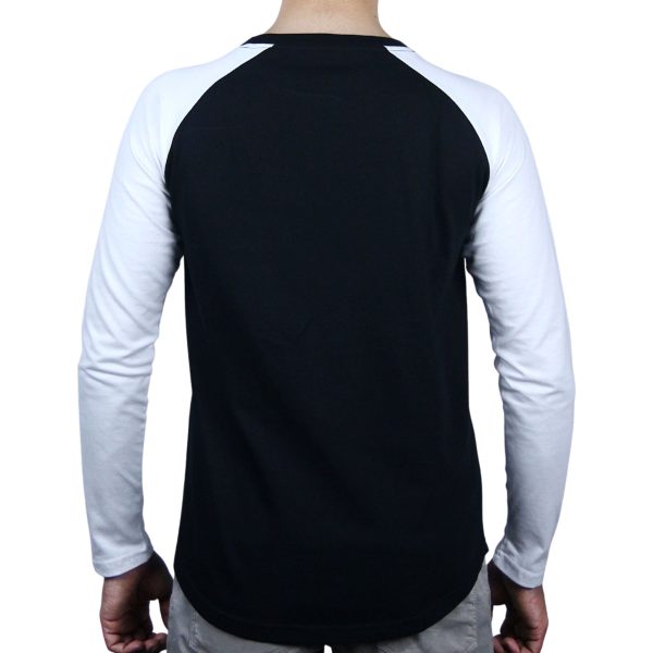 Black and White Raglan - Image 3