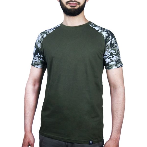 Brocode Olive Green Camo Tshirt