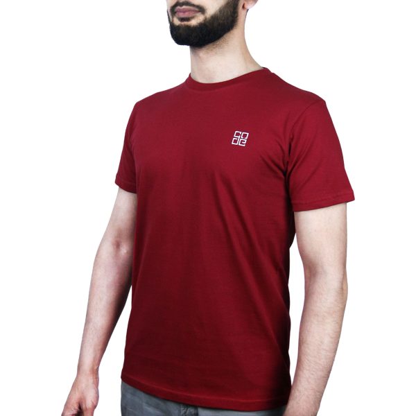 Brocode Plain Maroon T-Shirt