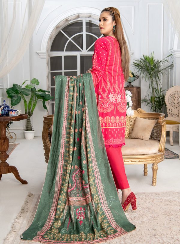 MTF RUQAYYAH?S - PRIMROSE - DIGITAL EMBROIDERED LAWN COLLECTION - RPL - 03 - Image 2