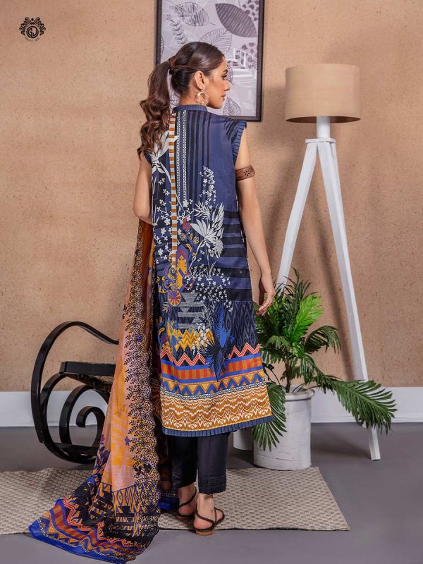 Gull Jee Rang Pasand Luxury Digital Printed Lawn Embroidered Neckline GPRP2211A12 - Image 2