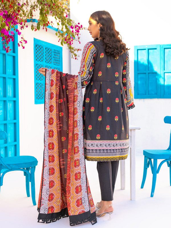 Salitex 3 Piece Unstitched - Printed Lawn Suit -Zeva (IP-00141AUT) - Image 3