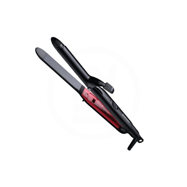 Westpoint Hair Straightner With Hair Curler (3 In 1) - Wf-6711