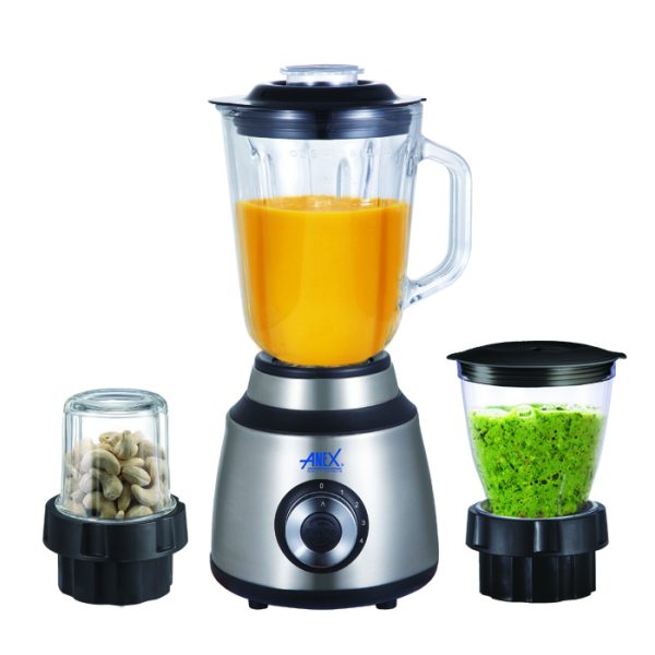 Anex Blender Grinder 3 in 1 With Glass - AG-6034