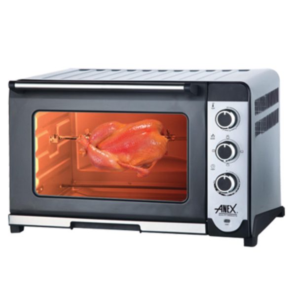 Anex Oven Toaster with Bar B Q Grill - AG-3068 - Image 2