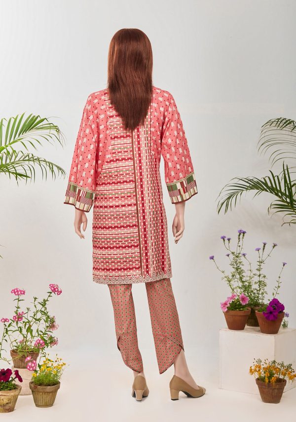 Saya Printed Lawn 2 Piece (Shirt/Trouser) U07-2211-17C - Image 2