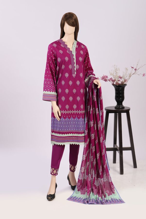 Saya Printed Lawn 3 Piece U01-2228-15C