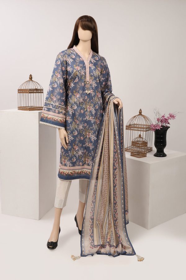 Saya Printed Lawn 2 Piece (Shirt/Dupatta) U06-2229-10C