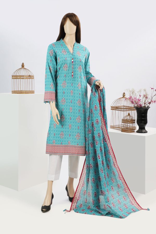 Saya Printed Lawn 2 Piece (Shirt/Dupatta) U06-2229-18B