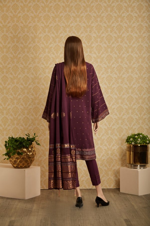 Saya Jacquard Cotton 3 Piece UP-2140-10 - Image 5