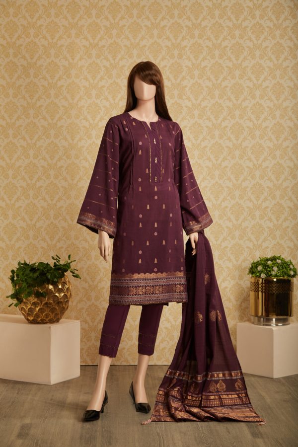 Saya Jacquard Cotton 3 Piece UP-2140-10