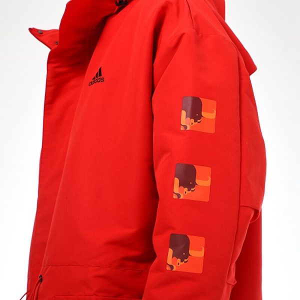 Adidas CNY JKT TOP Men's Jacket Hooded Sportswear - Image 5