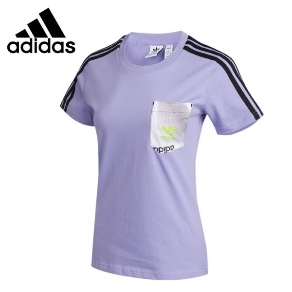 Adidas Originals Trefoil Tee Women's T-shirts shirt short sleeve Sportswear