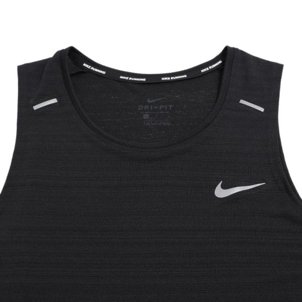 NIKE AS M NK DF MILER TANK Men's T-shirts Sleeveless Sportswear - Image 3