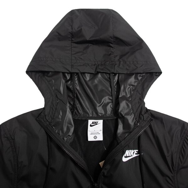 NIKE AS W NSW ESSNTL RPL WVN JKT HD Women's Jacket Hooded Sportswear - Image 3