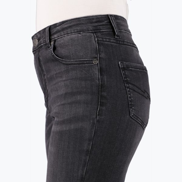 Rivvet Iris Skinny High Rise Black Organic Free Fit - Image 3