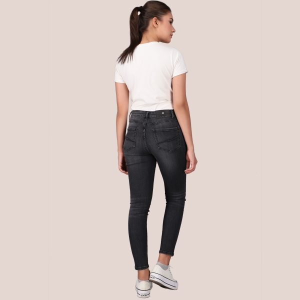 Rivvet Iris Skinny High Rise Black Organic Free Fit - Image 4