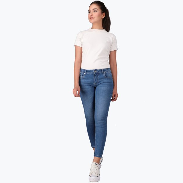 Rivvet Leila Skinny Mid Rise Light Free Fit Eco