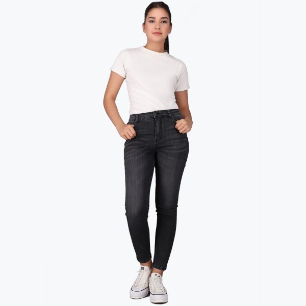 Rivvet Iris Skinny High Rise Black Organic Free Fit - Image 6