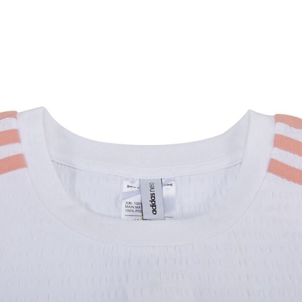 Adidas NEO W CS JUN WVNTEE Women's T-shirts short sleeve Sportswear - Image 3