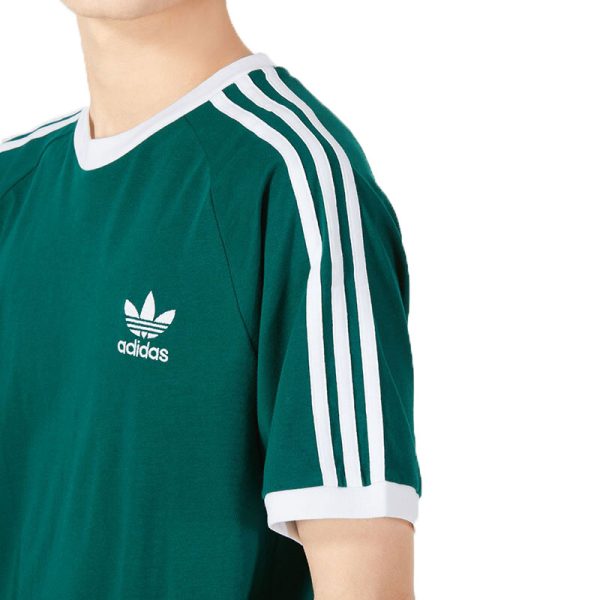 Adidas Originals 3-STRIPES TEE Men's T-shirts shirt short sleeve Sportswear - Image 4