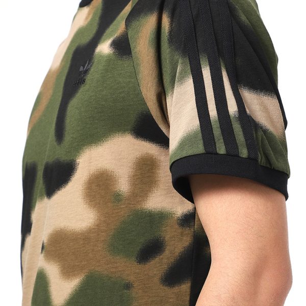 Adidas Originals CAMO AOP CALI T Men's T-shirts short sleeve Sportswear - Image 4