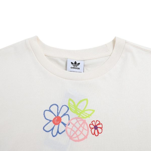 Adidas Originals TEE Women's T-shirts short sleeve Sportswear - Image 3