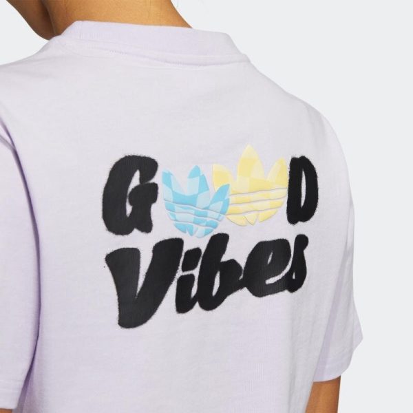 Adidas Originals Y2K CROP TEE Women's T-shirts short sleeve Sportswear - Image 4