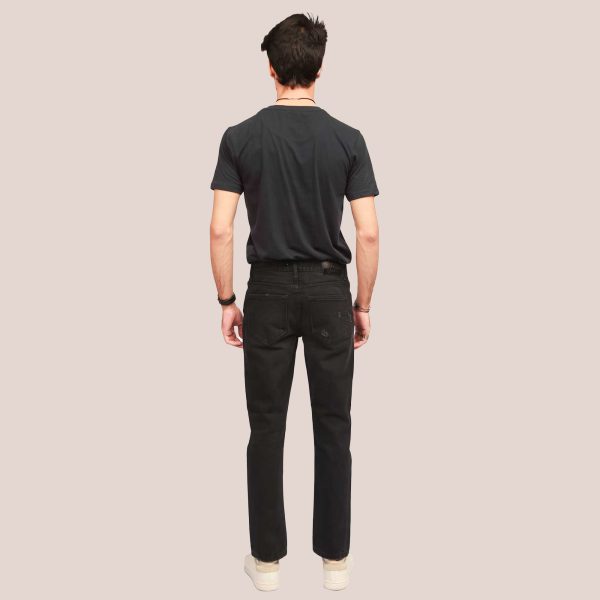 Rivvet Ted Slim Fit Black Jeans - Image 5