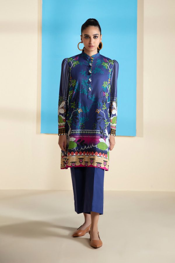 Sapphire Misty Printed Lawn Shirt Volume 0 2022 001SPOP22V0