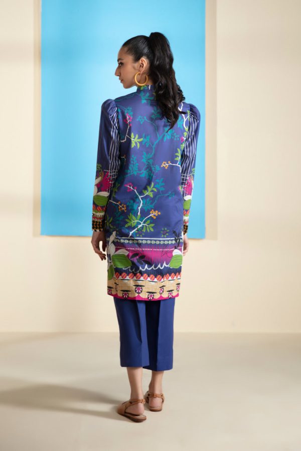 Sapphire Misty Printed Lawn Shirt Volume 0 2022 001SPOP22V0 - Image 4