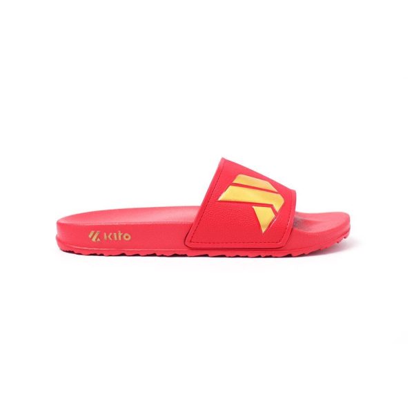 Kito FlipFlop & Slippers Red Dance Gold Slipper - AH65W