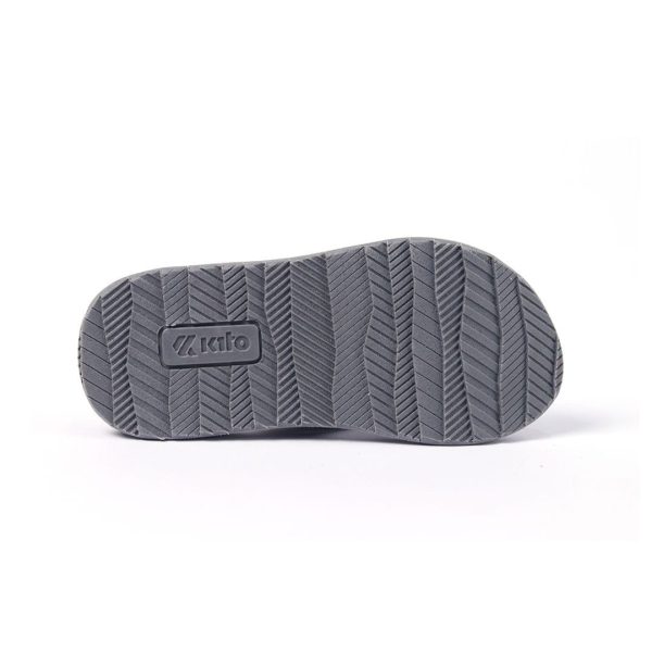 Kito Shoes Grey B Duck FlipFlop - AA42c