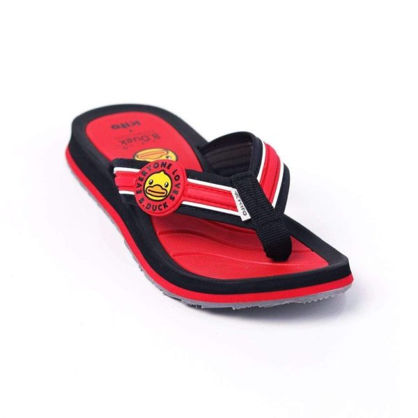 Kito Shoes Red B Duck FlipFlop - AA42b