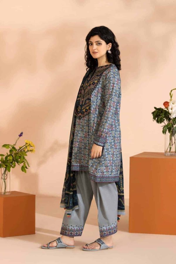 Sapphire Day To Day 3 Piece Printed Lawn Suit 3PE-DAY22VB-13 - Image 2